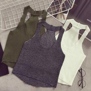 Racerback Knit Tank Top