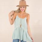 Ruffled Camisole Top