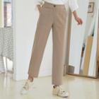 Patch-pocket Straight-leg Pants