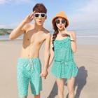 Couple Patterned Swimsuit / Shorts