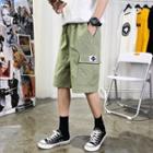 Short-sleeve Lettering T-shirt / Cargo Shorts