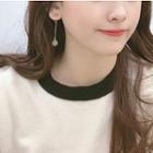 Asymmetric Ball Drop Earring As Shown In Figure - One Size
