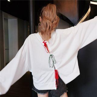 Tie Back Sweatshirt