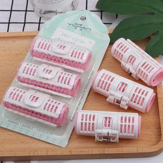 Set Of 3: Hair Roller Set Of 3 - Color Chosen At Random - One Size