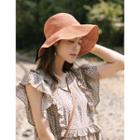 Bow Straw Sun Hat One Size