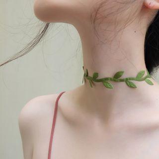 Leaf Choker 1 Pc - Leaf - One Size