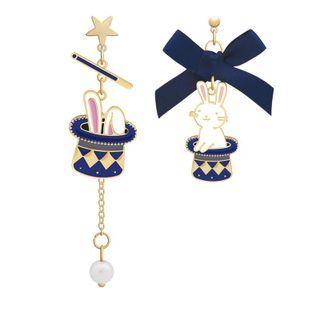 Magic Rabbit Alloy Dangle Earring