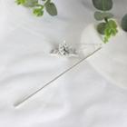 Alloy Faux Pearl Bird & Nest Hair Stick As Shown In Figure - One Size