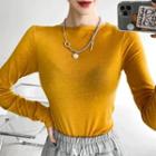 Slim-fit Plain Top