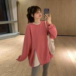 Slit Pullover / T-shirt / Leggings