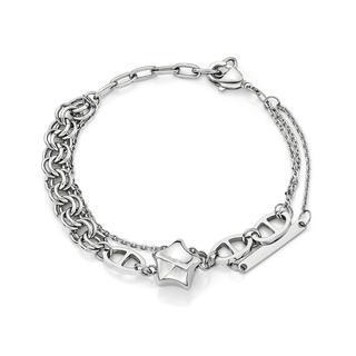 Share Of Love Star Bracelet Steel - One Size