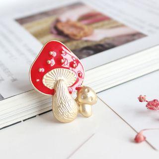 Mushroom Brooch