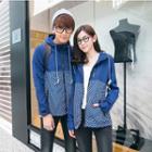 Couple Dotted Hooded Jacket