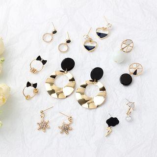 Alloy / Rhinestone Earring (various Designs)