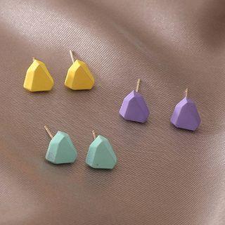 Irregular Polygon Alloy Earring