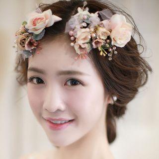 Wedding Flower Hair Clip Set
