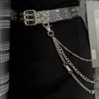Alloy Chained Transparent Belt As Shown In Figure - One Size