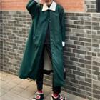 Single-breasted Jacket Green - One Size