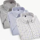 Slim-fit Short-sleeve Oxford Shirt