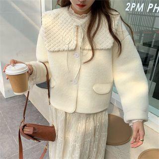 Fleece Button-up Jacket / Dress