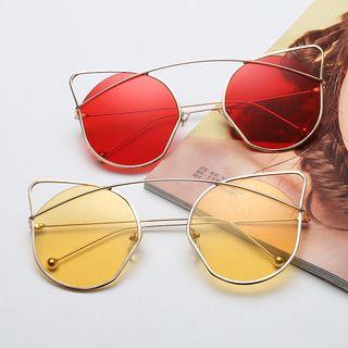 Hollow Out Cat Eye Sunglasses