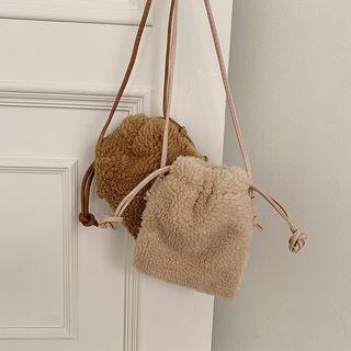 Sherpa-fleece Mini Cross Bag