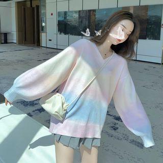 Gradient Sweater Gradient Pink - One Size