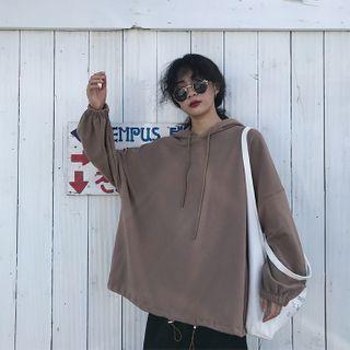 Oversize Hoodie / Midi A-line Skirt