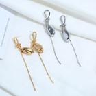 Alloy Knot Fringed Earring