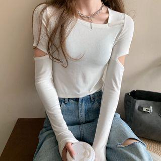 Cropped Asymmetrical Top