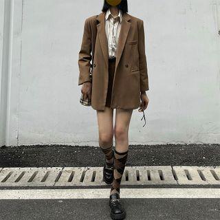 Shoulder Padded Blazer