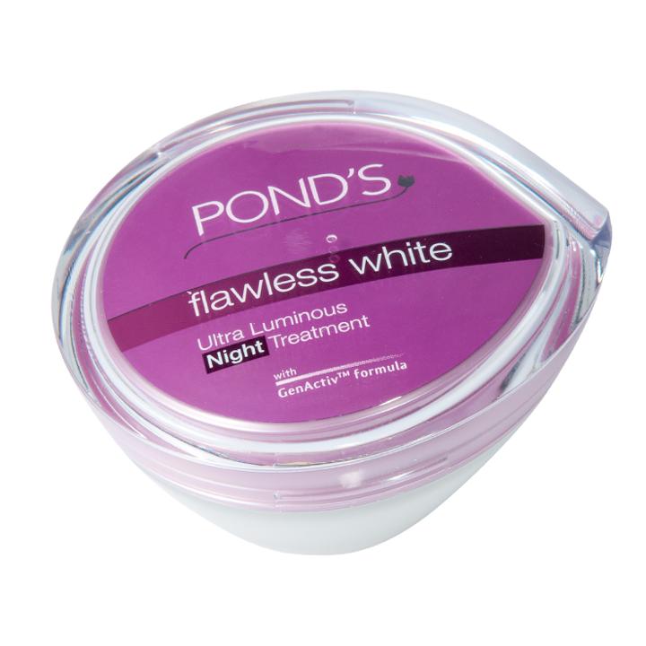 Ponds - Flawless White Ultra Luminous Night Treatment 50g