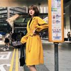 Set: Plain Long Blazer + Wide Leg Shorts
