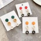 Volcanic Rock Dangle Earring