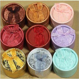 Bow Round Ring Box