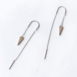 Triangle Threader Earring