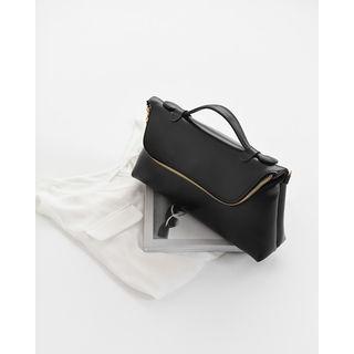 Chain-strap Flap Satchel