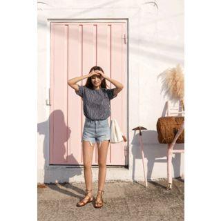 Short-sleeve Foliage Top