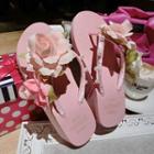 Flower Accent Platform Flip-flop