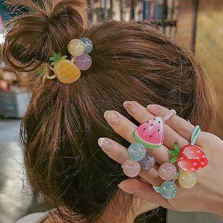 Fruit Plastic Hair Tie