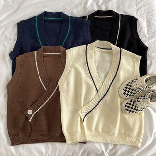Wrap Sweater Vest