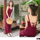 Wide-leg Tie-back Jumpsuit