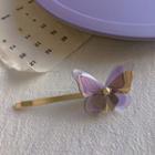 Butterfly Hair Clip Purple - One Size