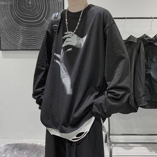 Hands Print Pullover