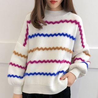 Chevron Stripe Sweater