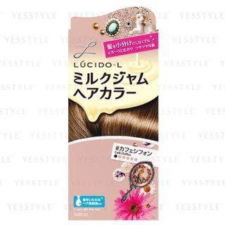 Mandom - Lucido-l Creamy Milk Hair Color (cafe Chiffon) 1 Set