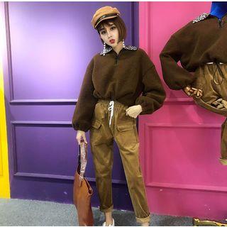Collared Sweatshirt / Sweatpants / Set