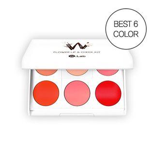 W.lab - Flower Lip & Cheek Kit 1set