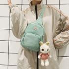 Graphic Applique Belt Bag