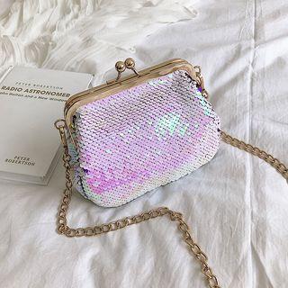 Sequined Clutch Bag